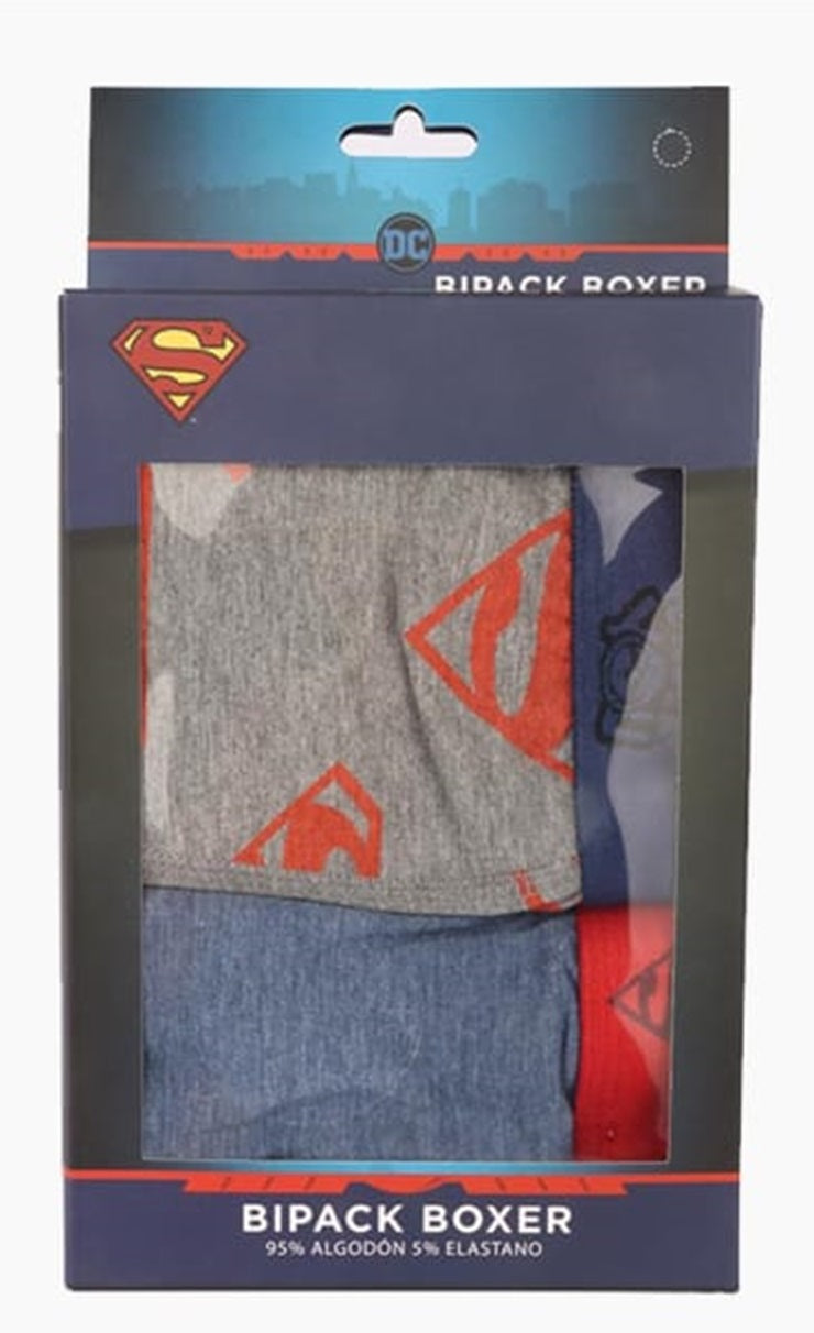 Boxer Superman - Talla XL (2 unidades)