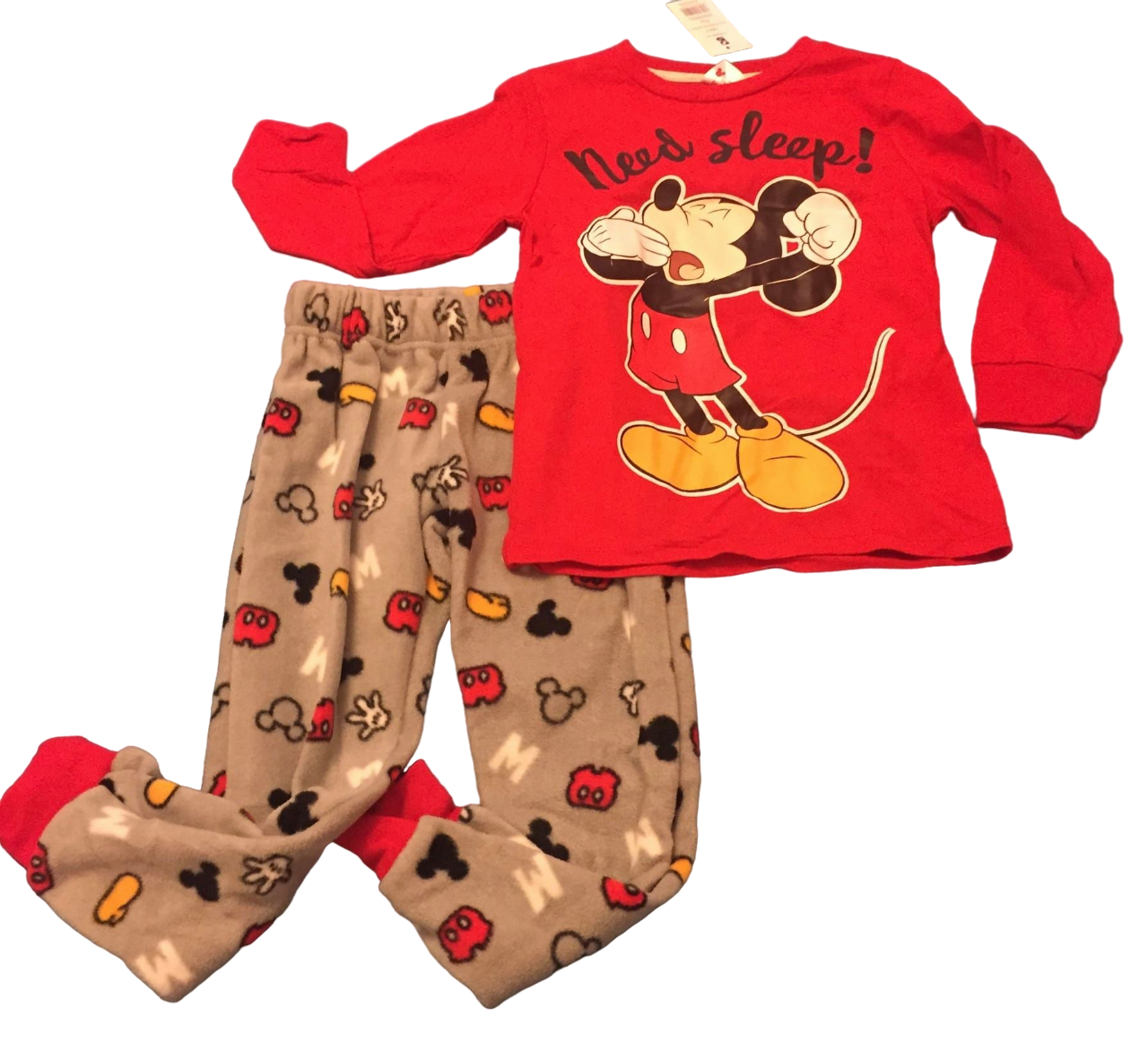 Pijama Mickey Mouse - Talla 6 y 8