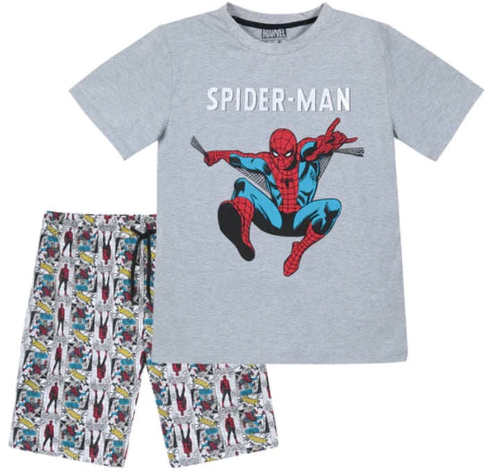 Pijama Spiderman Buzo + Pantalón - Preescolar, PIJAMAS