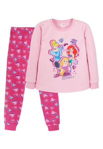 Pijama Princesas - Talla 6 y 8