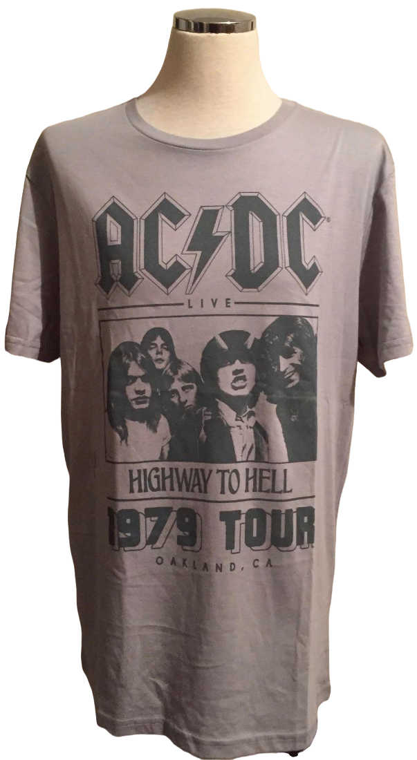 Polera AC/DC 1979 Tour - Tallas S y M – Mandarina S.P.A.