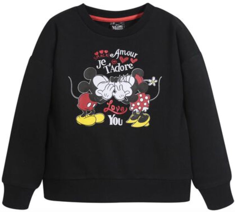 Poleron Mickey y Minnie - Talla 8