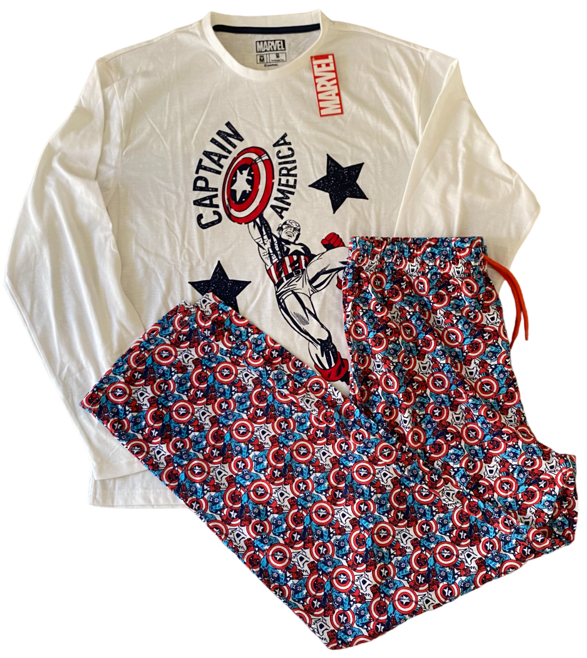 Pijama Capitán América - Talla M