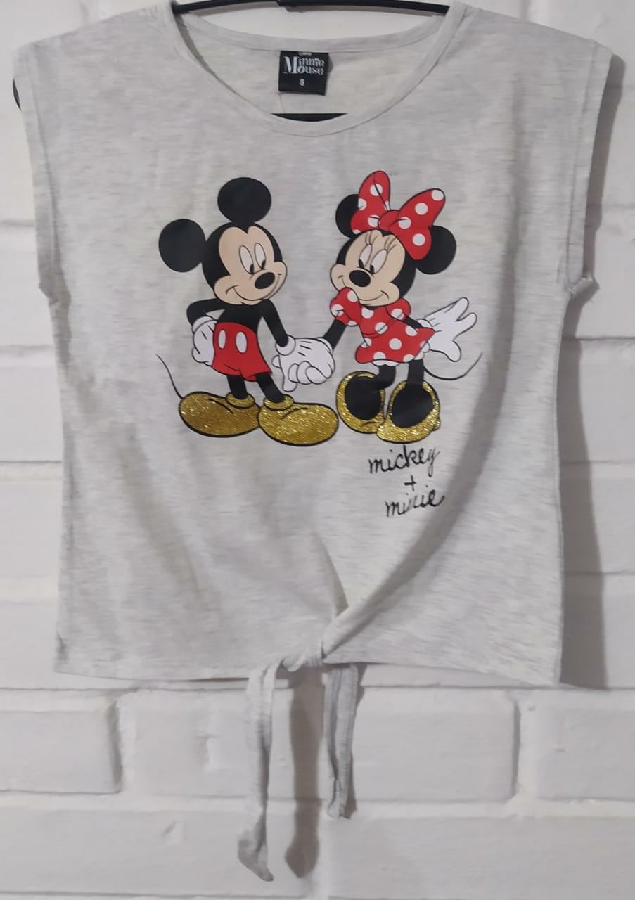 Polera Mickey y Minnie