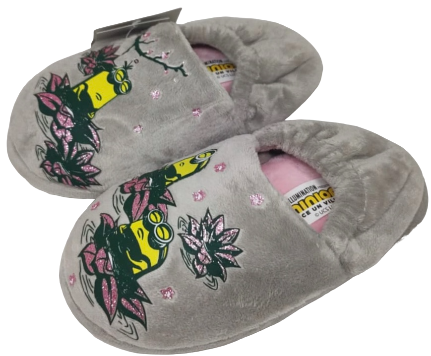 Pantuflas Minions - Numeros 25/26 y 27/28